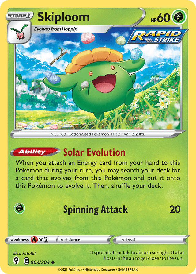 Skiploom — Evolving Skies #3