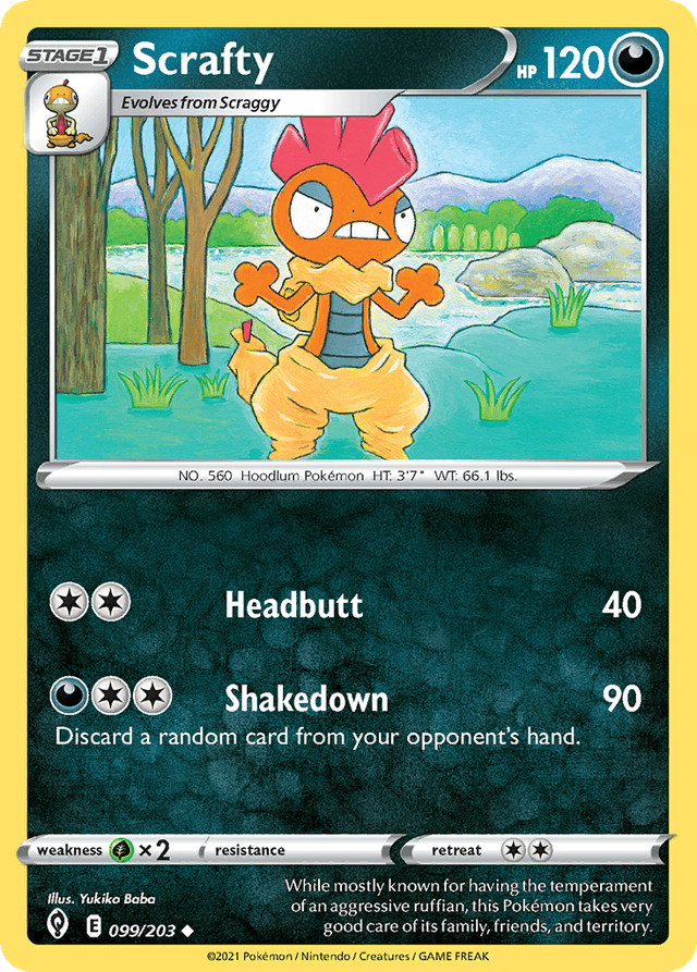Scrafty — Evolving Skies #99