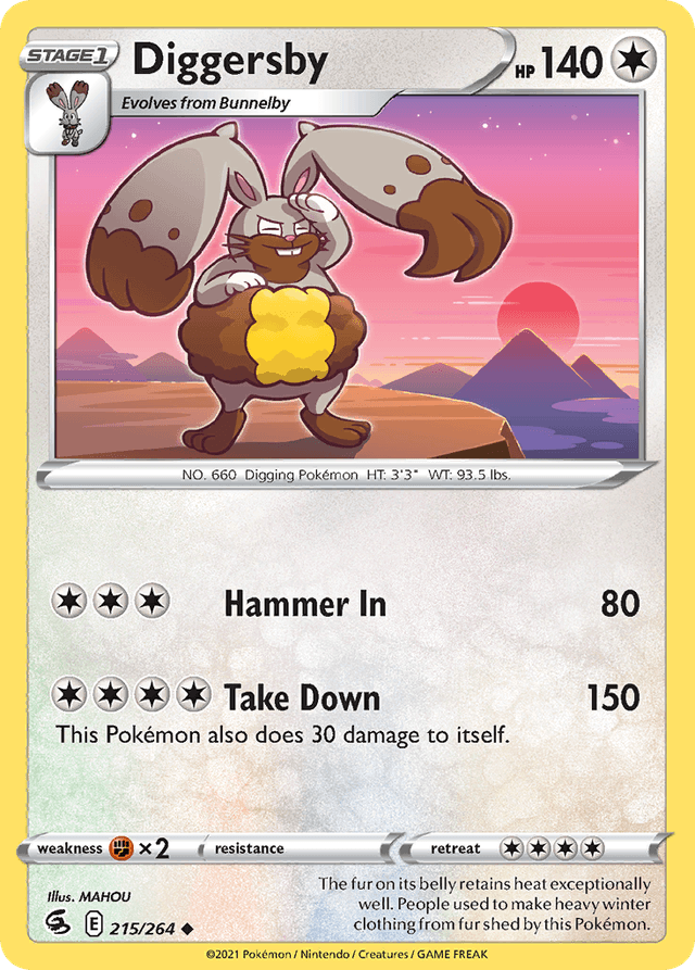 Diggersby — Fusion Strike #215