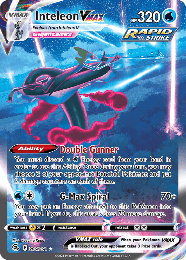 Inteleon VMAX — Fusion Strike #266