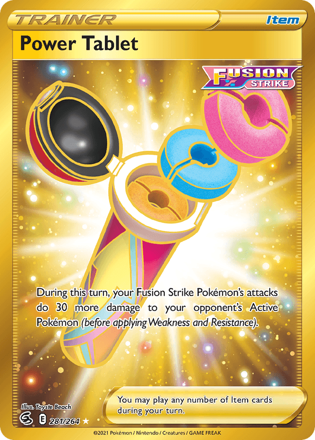 Power Tablet — Fusion Strike #281