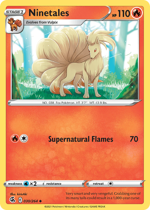 Ninetales — Fusion Strike #30