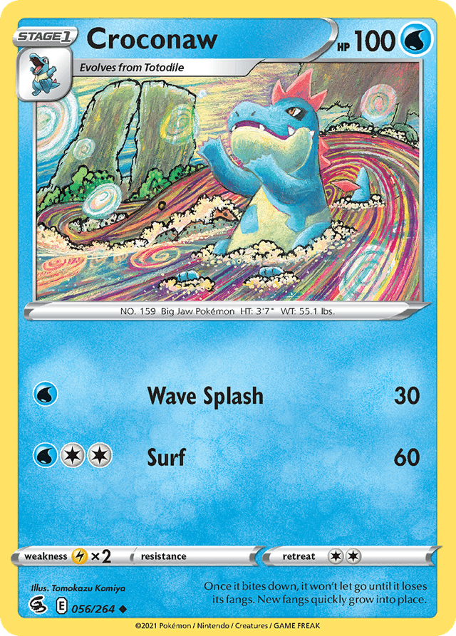 Croconaw — Fusion Strike #56