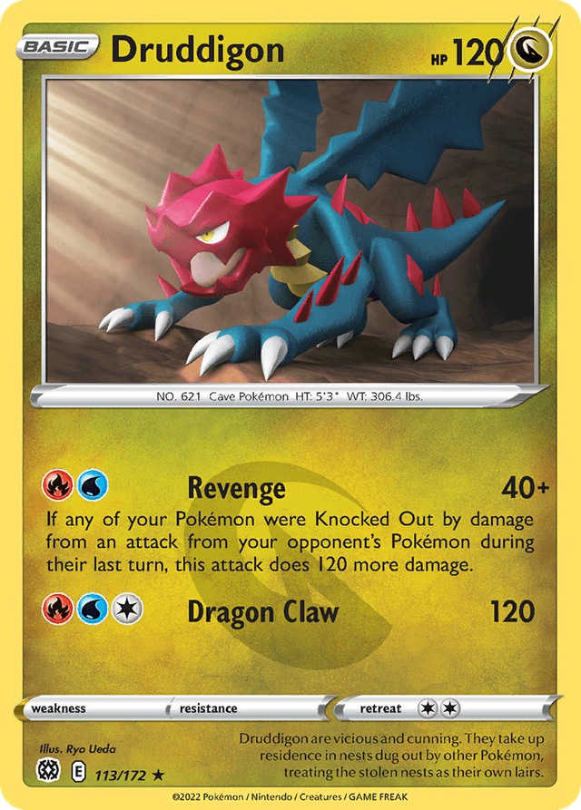 Druddigon — Brilliant Stars #113