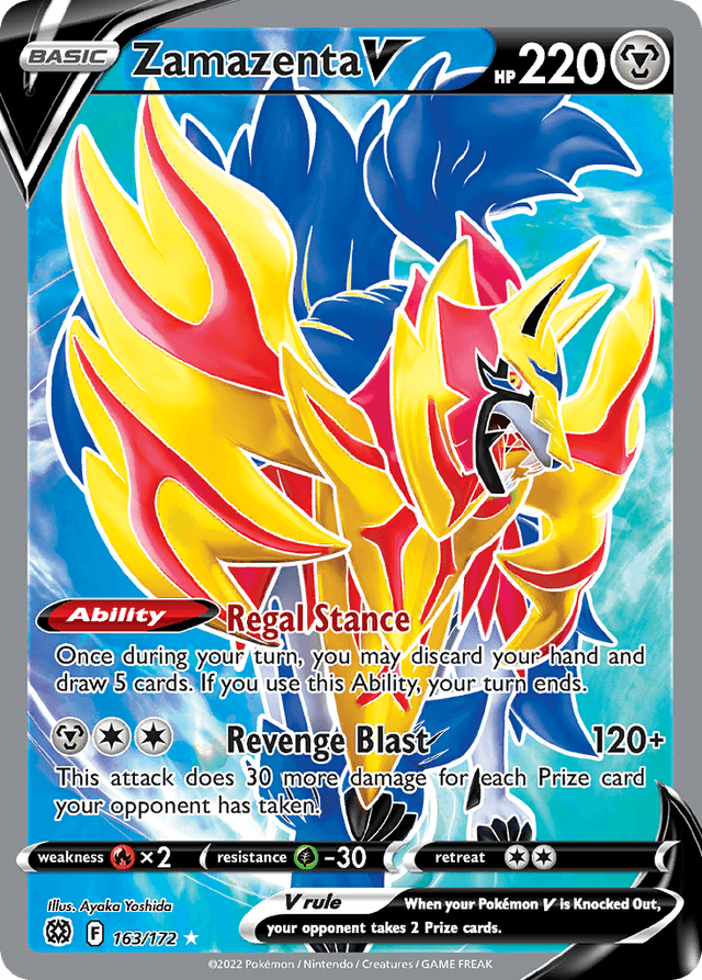 Zamazenta V — Brilliant Stars #163