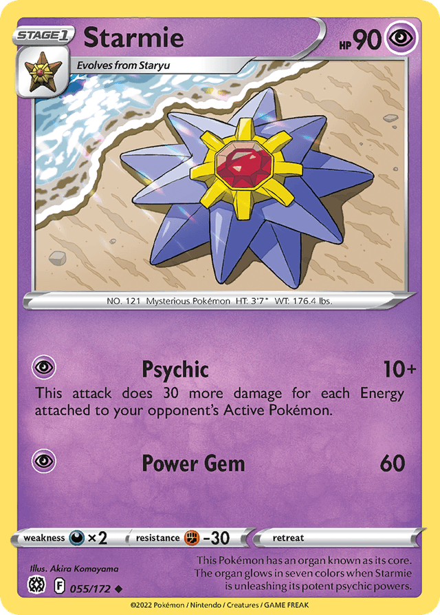 Starmie — Brilliant Stars #55