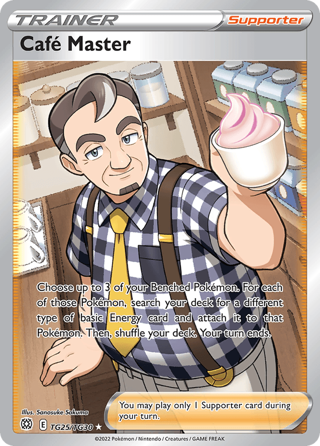 Café Master — Brilliant Stars Trainer Gallery #TG25