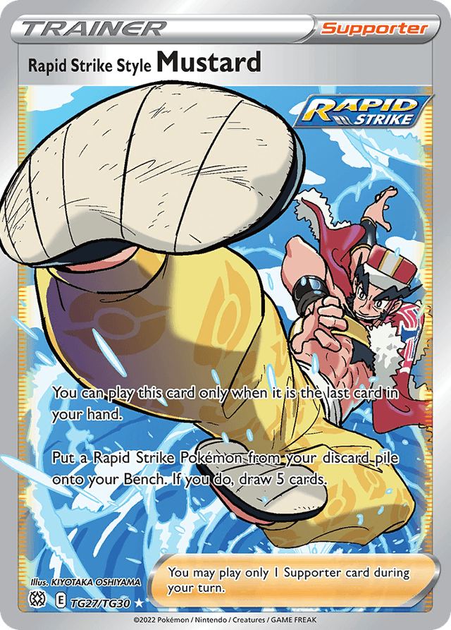 Rapid Strike Style Mustard — Brilliant Stars Trainer Gallery #TG27