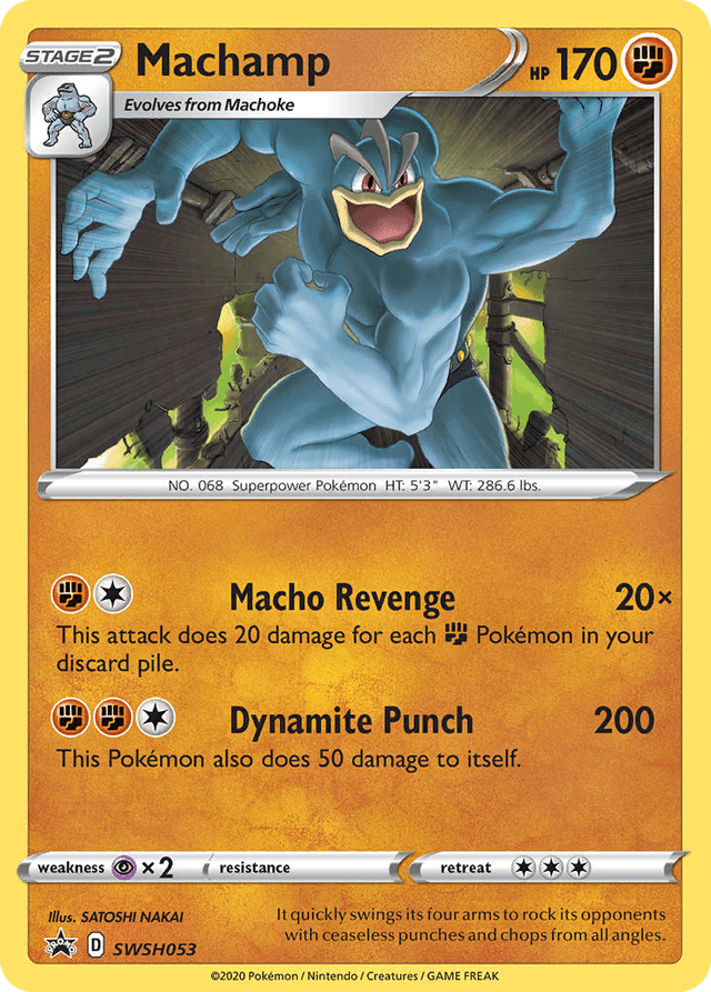Machamp — SWSH Black Star Promos #SWSH053