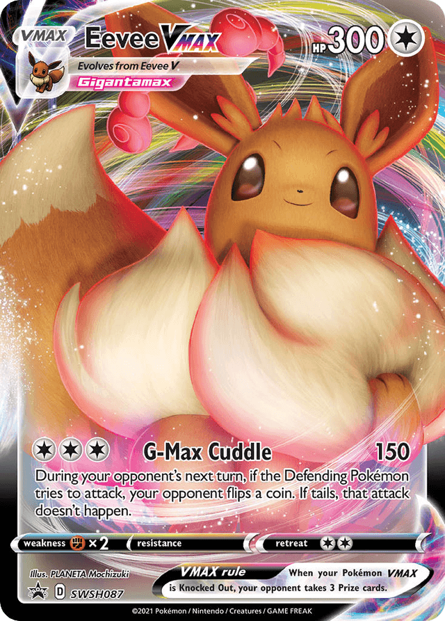 Eevee VMAX — SWSH Black Star Promos #SWSH087