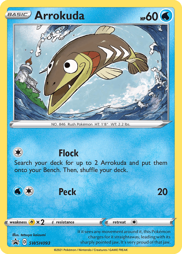 Arrokuda — SWSH Black Star Promos #SWSH093