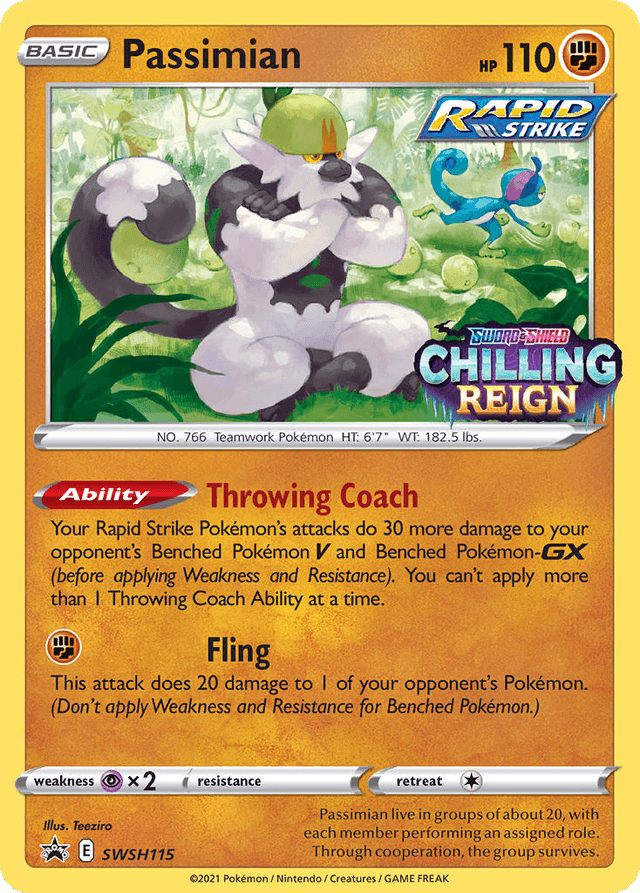 Passimian — SWSH Black Star Promos #SWSH115