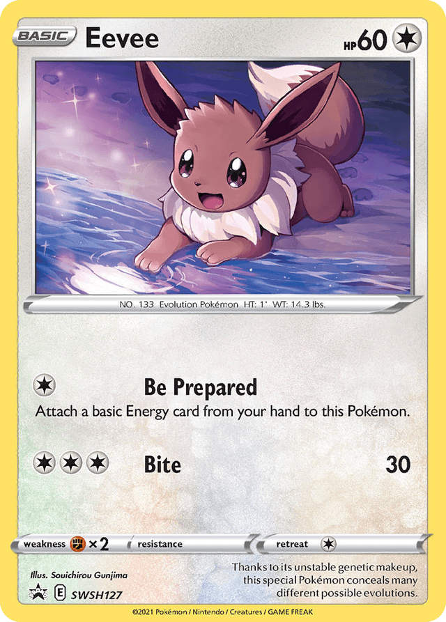 Eevee — SWSH Black Star Promos #SWSH127
