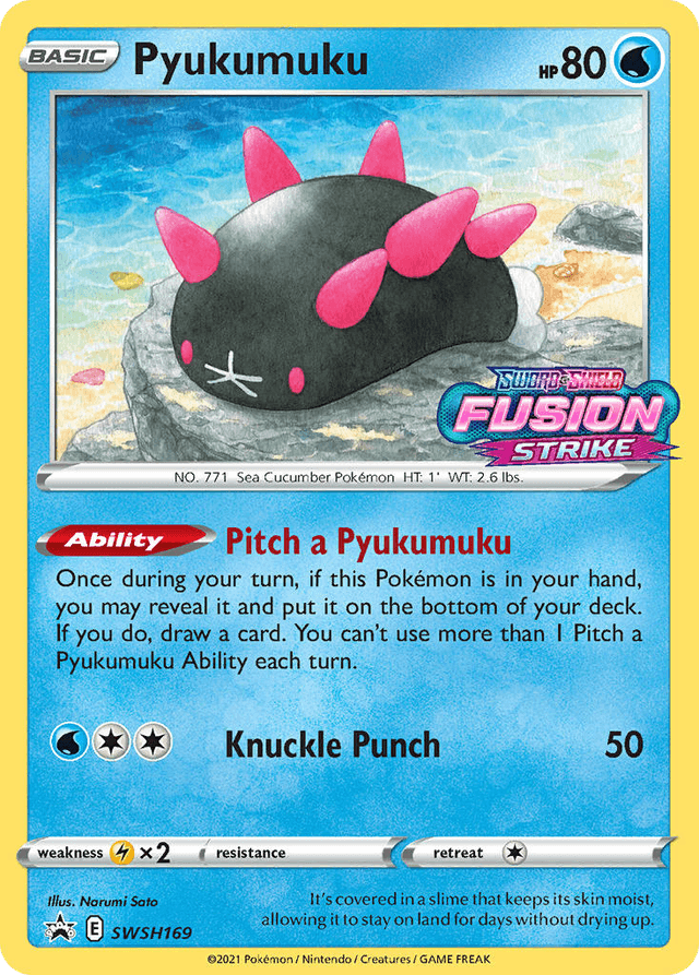 Pyukumuku — SWSH Black Star Promos #SWSH169