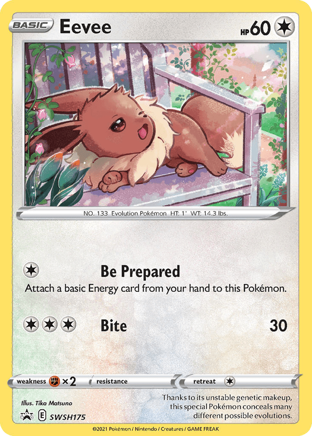 Eevee — SWSH Black Star Promos #SWSH175