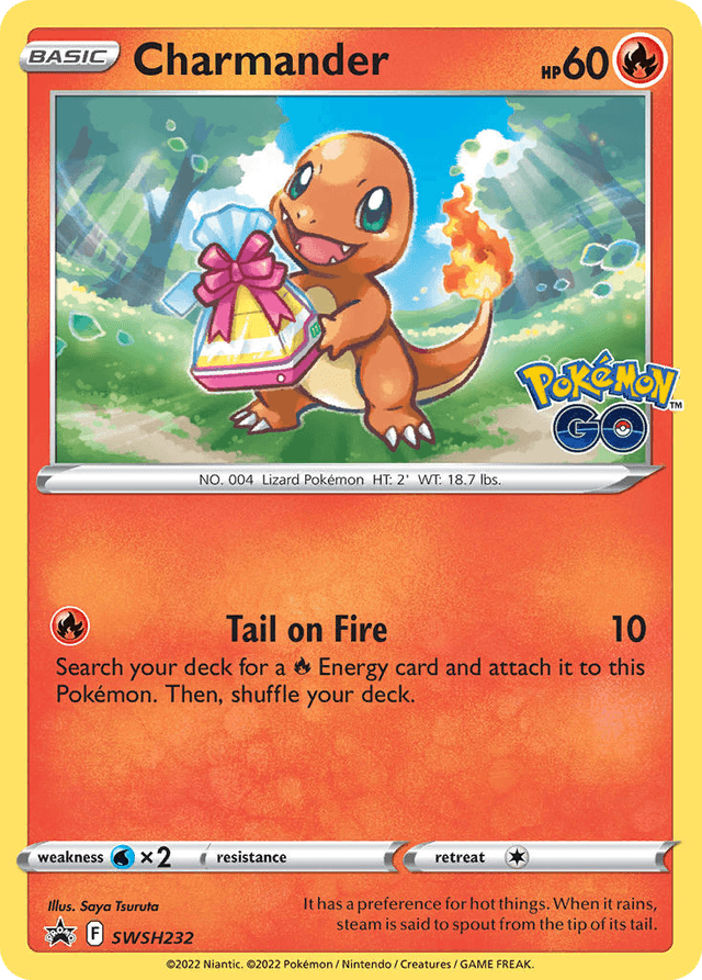 Charmander — SWSH Black Star Promos #SWSH232