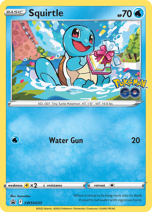 Squirtle — SWSH Black Star Promos #SWSH233