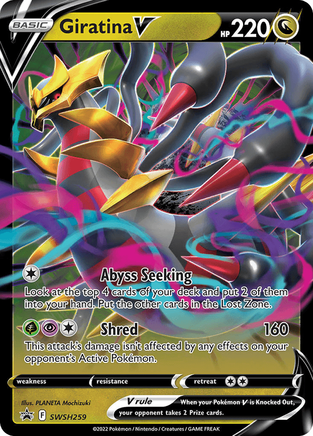 Giratina V — SWSH Black Star Promos #SWSH259