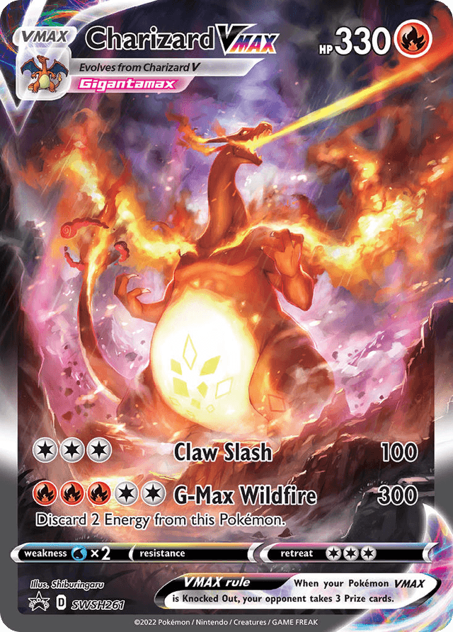 Charizard VMAX — SWSH Black Star Promos #SWSH261