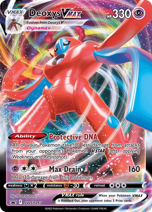 Deoxys VMAX — SWSH Black Star Promos #SWSH267