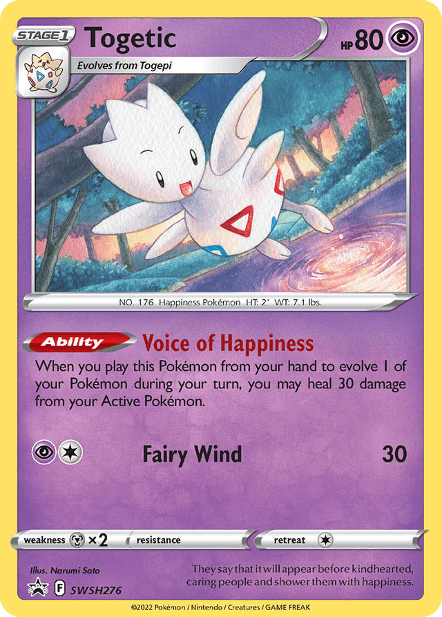 Togetic — SWSH Black Star Promos #SWSH276
