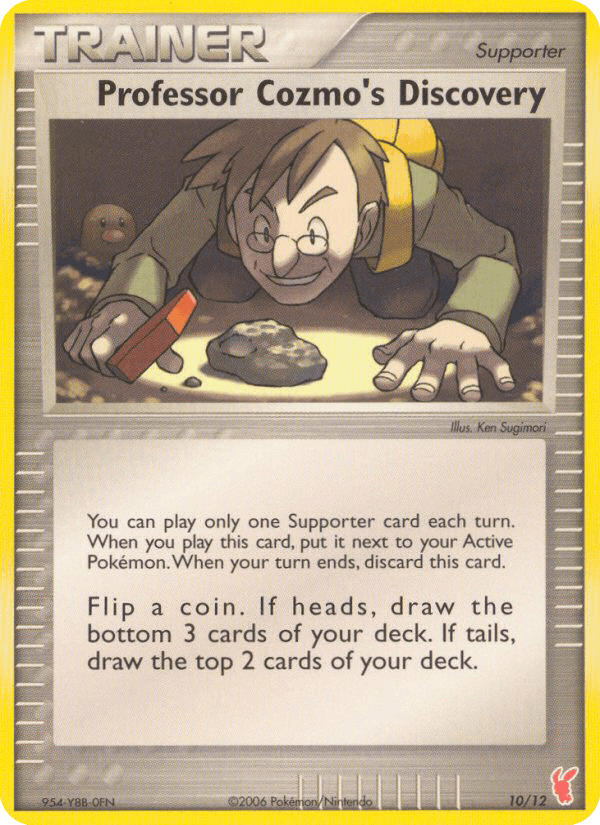 Professor Cozmo's Discovery — EX Trainer Kit 2 Plusle #10