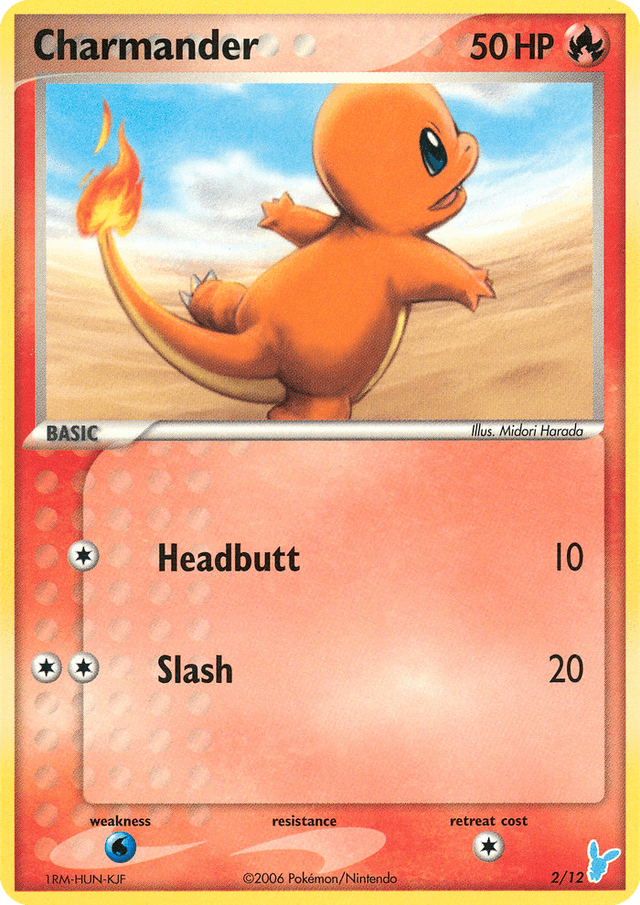 Charmander — EX Trainer Kit 2 Minun #2