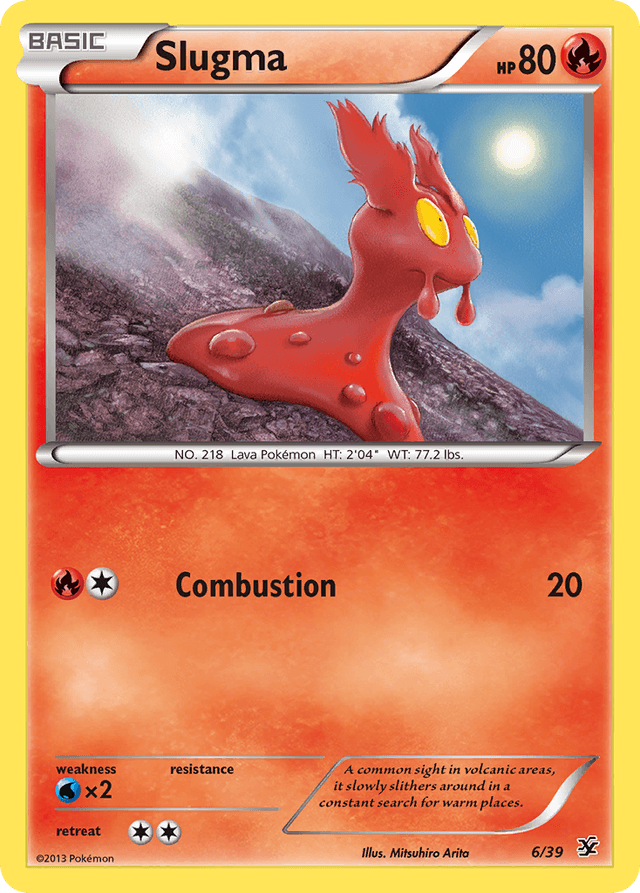 Slugma — Kalos Starter Set #6