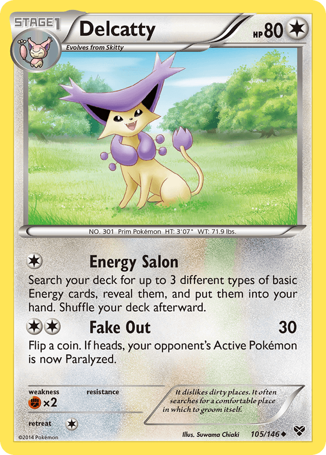 Delcatty — XY #105