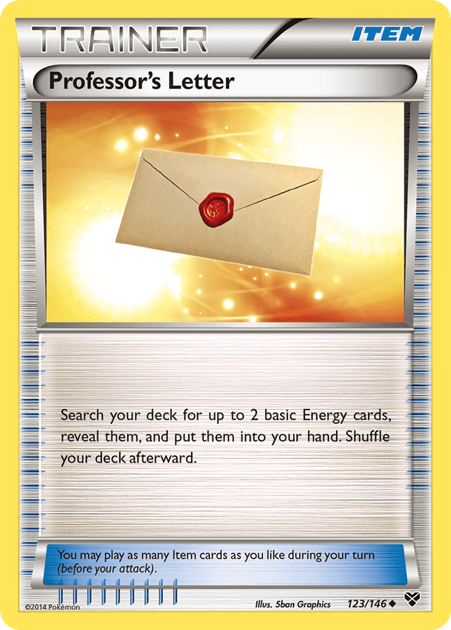Professor's Letter — XY #123