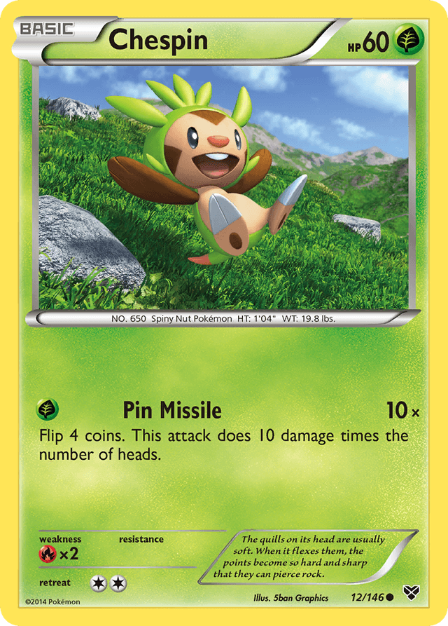 Chespin — XY #12
