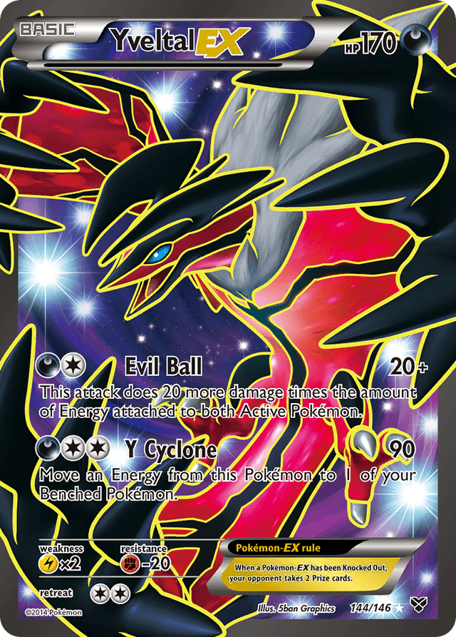 Yveltal-EX — XY #144