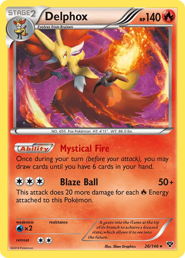 Delphox — XY #26