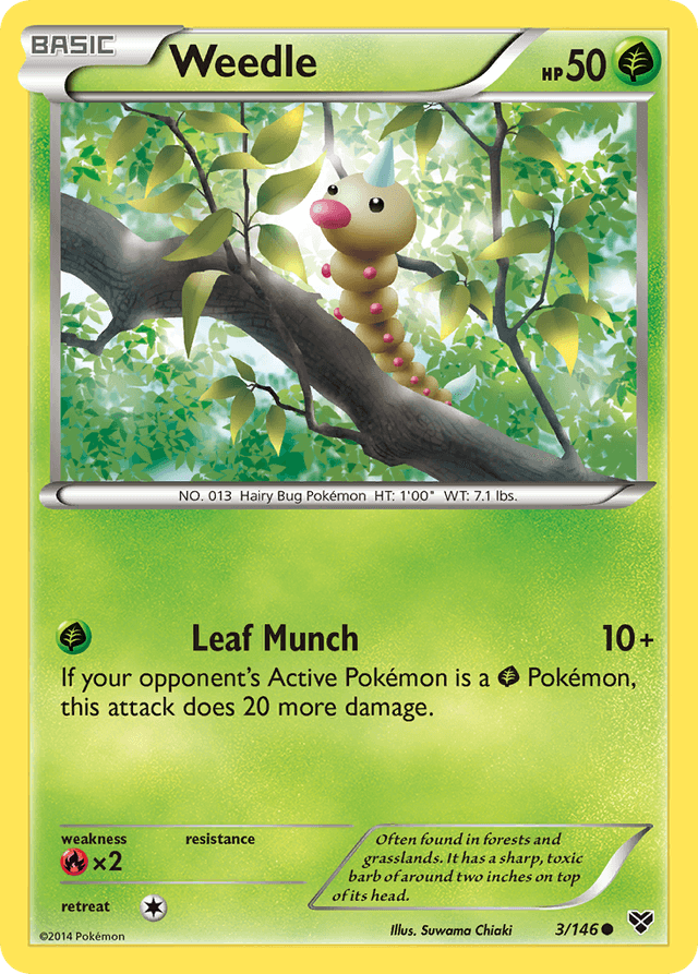 Weedle — XY #3
