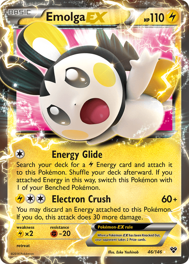 Emolga-EX — XY #46