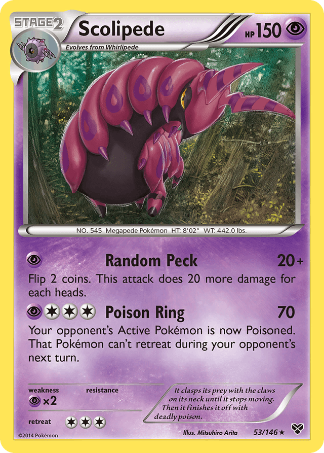 Scolipede — XY #53