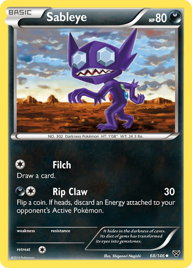 Sableye — XY #68