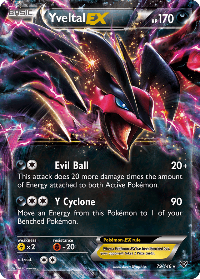 Yveltal-EX — XY #79