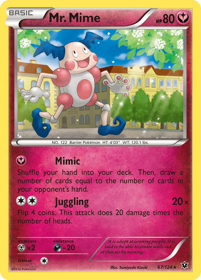 Mr. Mime — Fates Collide #67
