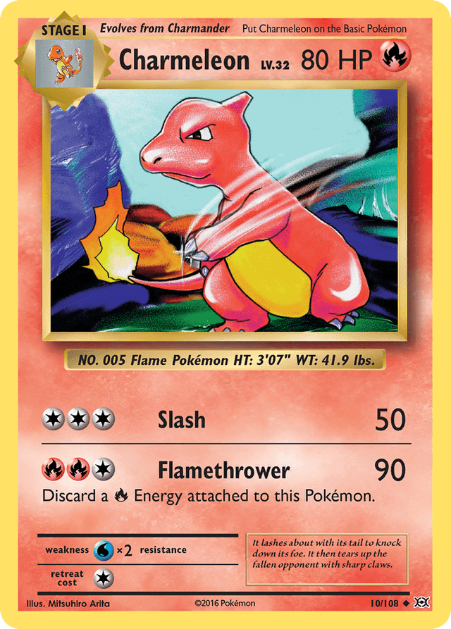 Charmeleon — Evolutions #10