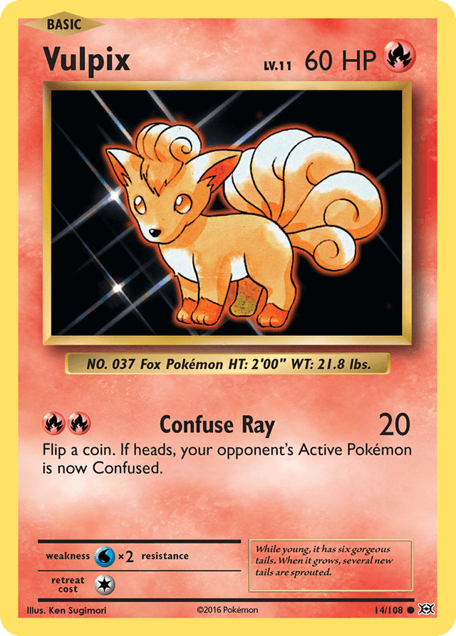 Vulpix — Evolutions #14