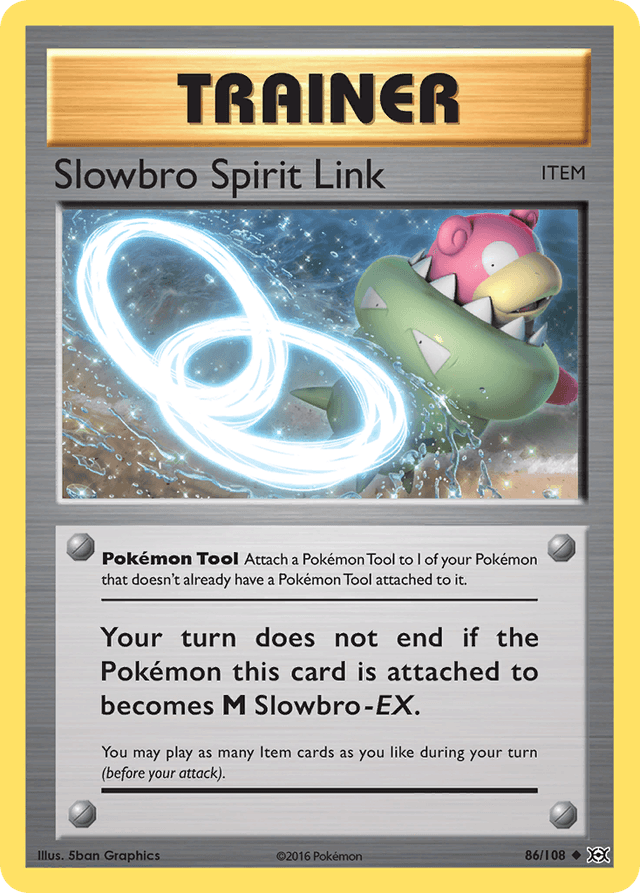 Slowbro Spirit Link — Evolutions #86