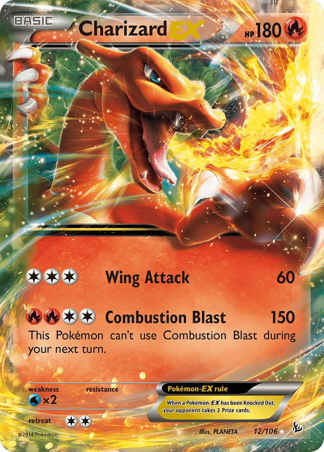 Charizard-EX — Flashfire #12