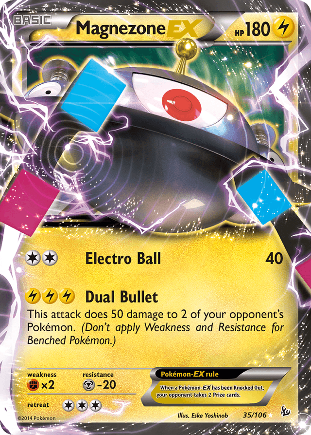 Magnezone-EX — Flashfire #35