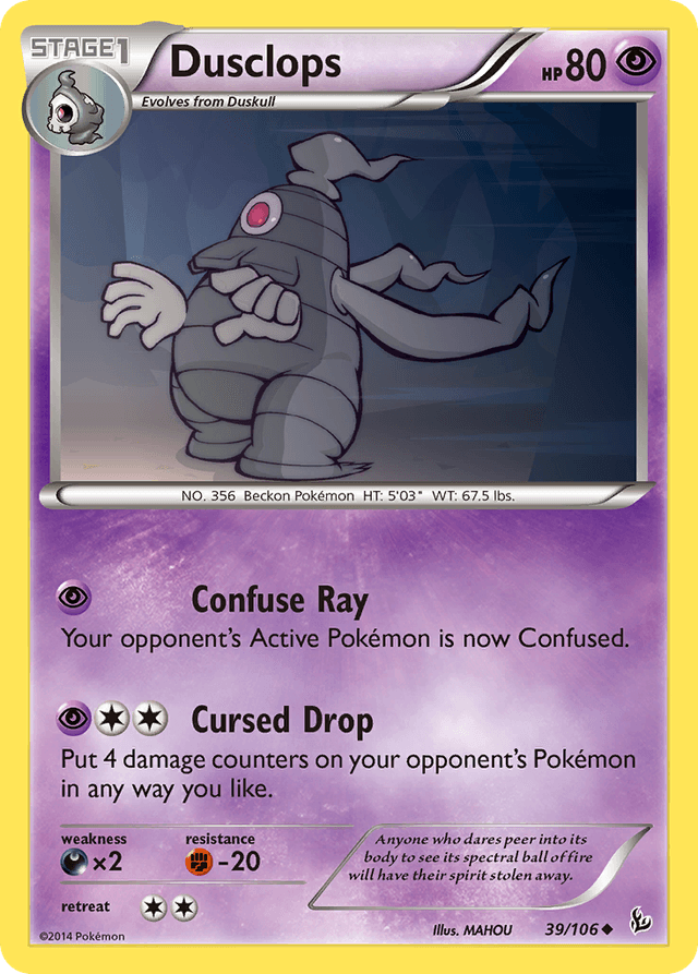 Dusclops — Flashfire #39