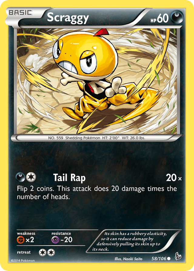 Scraggy — Flashfire #58