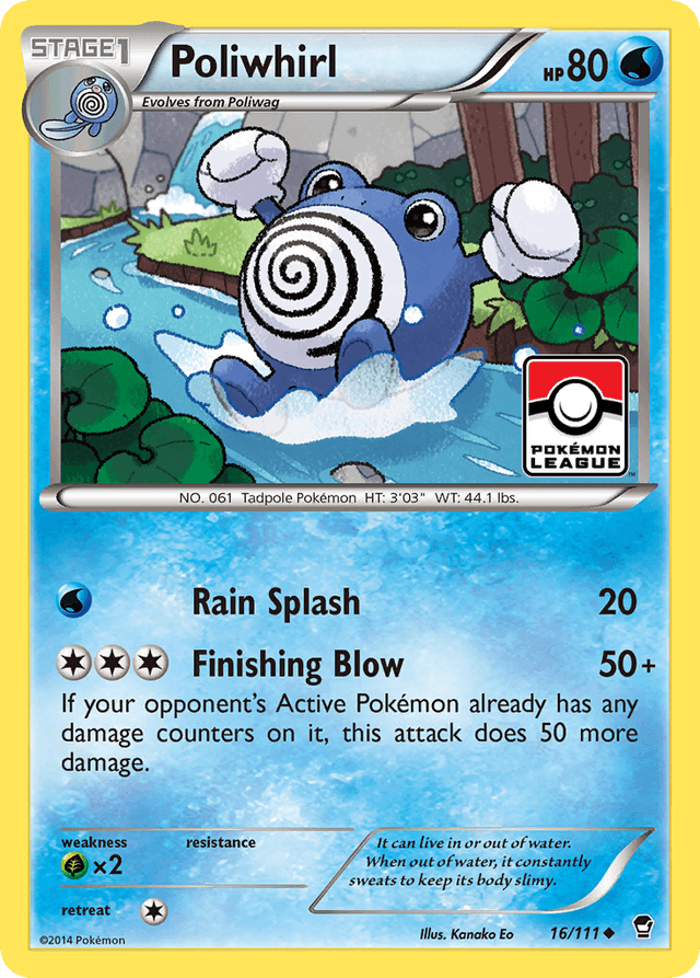 Poliwhirl — Furious Fists #16