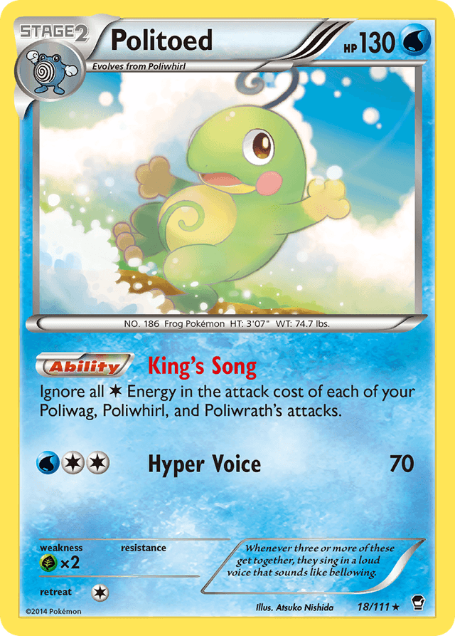 Politoed — Furious Fists #18