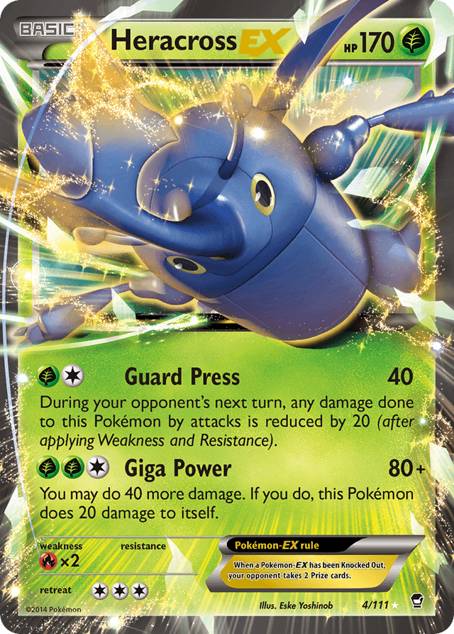 Heracross-EX — Furious Fists #4