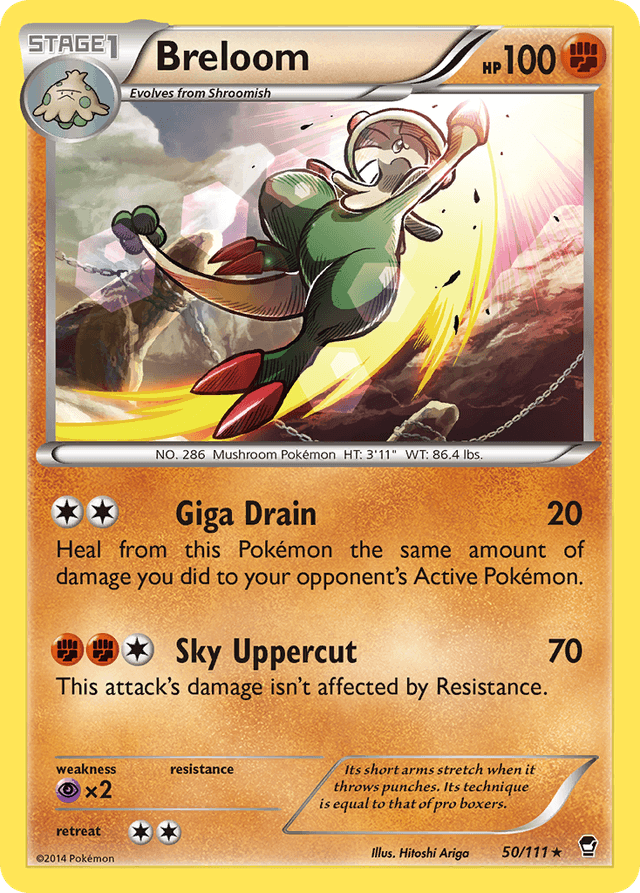 Breloom — Furious Fists #50
